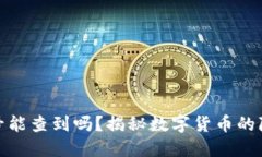 数字货币账号能查到吗？