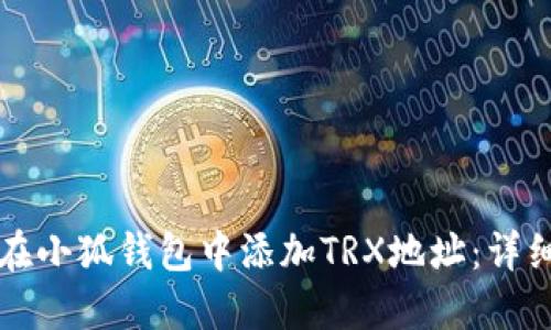 如何在小狐钱包中添加TRX地址：详细指南